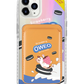 iPhone Magnetic Wallet Holo Case - Oweo Cat