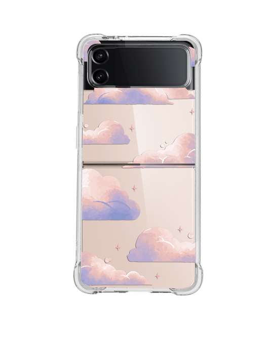 Android Flip / Fold Case - Pastel Clouds