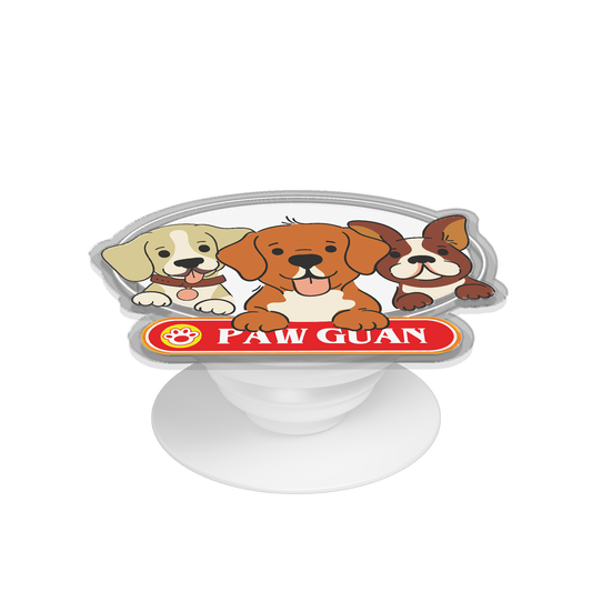 Pop Up Grip - Pawguan Dog