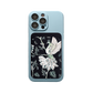 iPhone Magnetic Wallet Silicone Case - Peacock 4.0