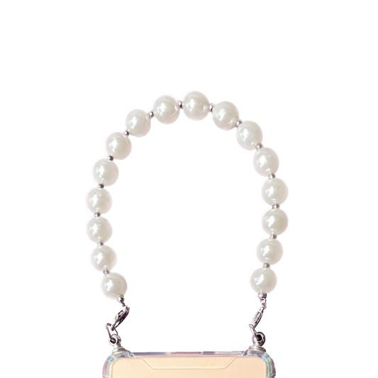 Beaded Strap  - Pearl Handle Strap