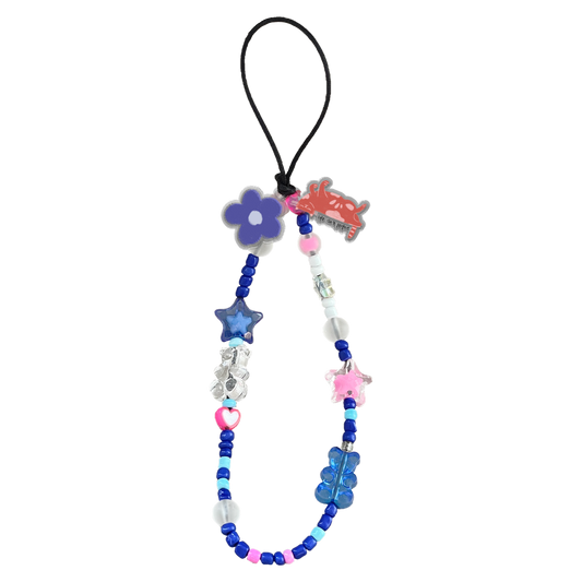 Beaded Strap with Acrylic Charm  - Pet Lovers