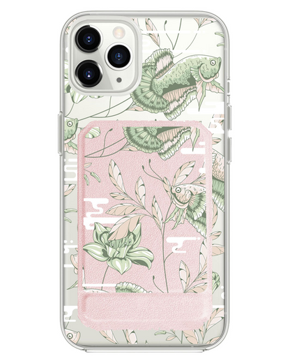 iPhone Magnetic Multifold Wallet - Fish & Floral 6.0