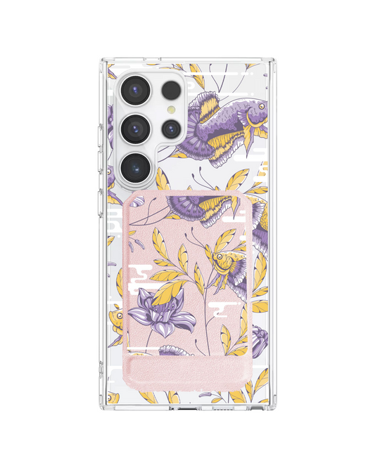 Android Magnetic Multifold Wallet - Fish & Floral 5.0