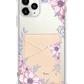 iPhone Phone Wallet Case - Pink Blossom