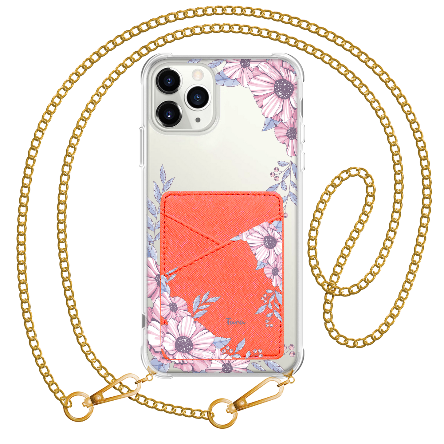 iPhone Phone Wallet Case - Pink Blossom