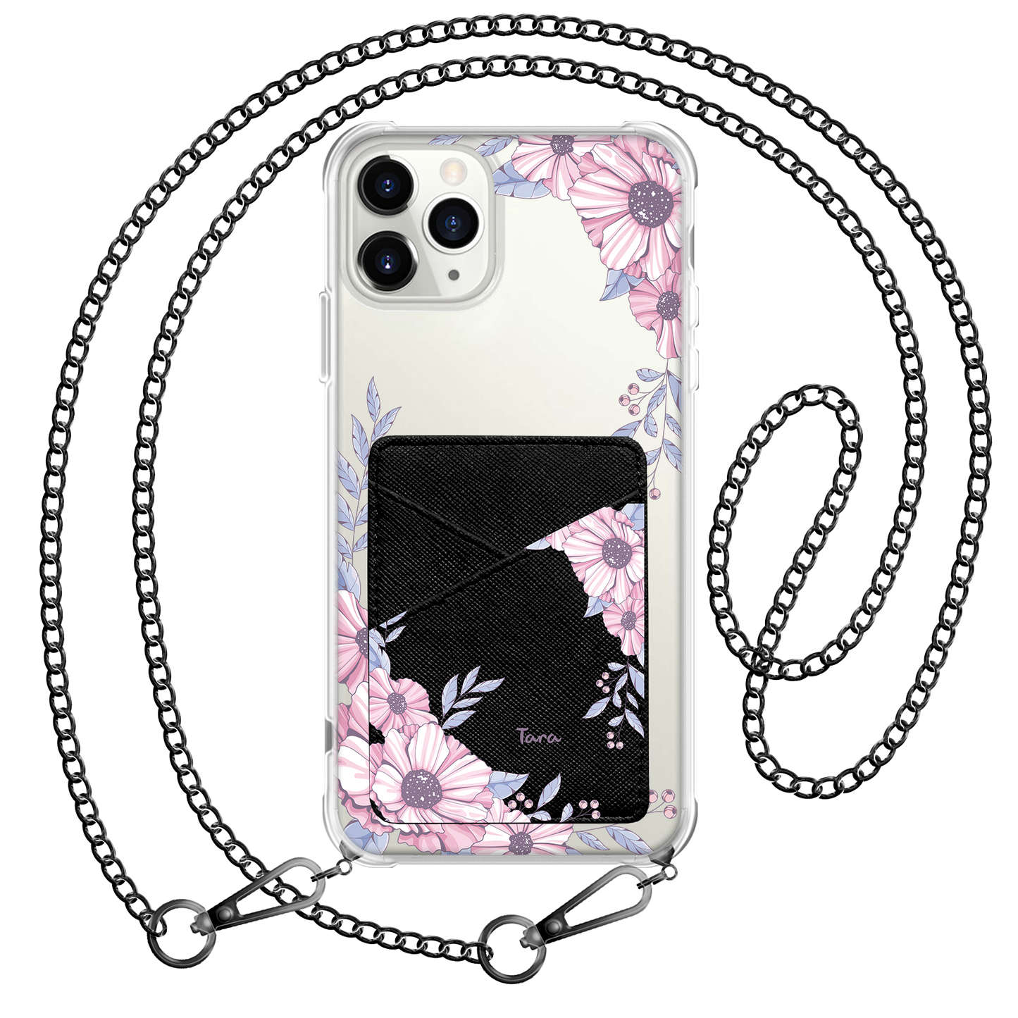 iPhone Phone Wallet Case - Pink Blossom