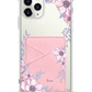 iPhone Phone Wallet Case - Pink Blossom