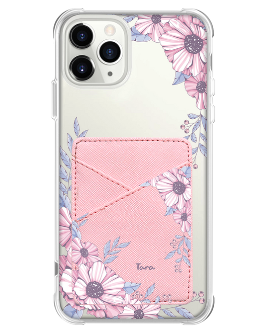 iPhone Phone Wallet Case - Pink Blossom