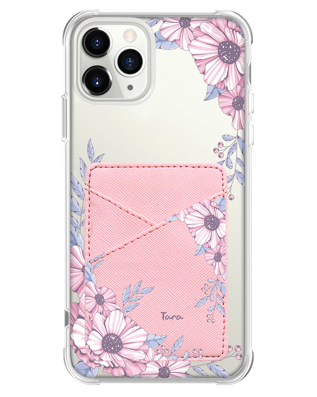 iPhone Phone Wallet Case - Pink Blossom