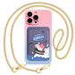 iPhone Magnetic Wallet Silicone Case - Oweo Cat