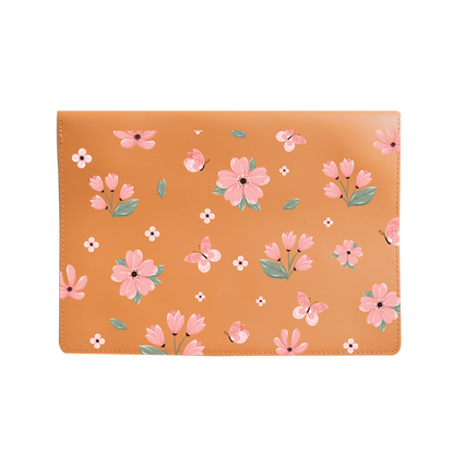 Vegan Leather Sleeve - Pink Delight