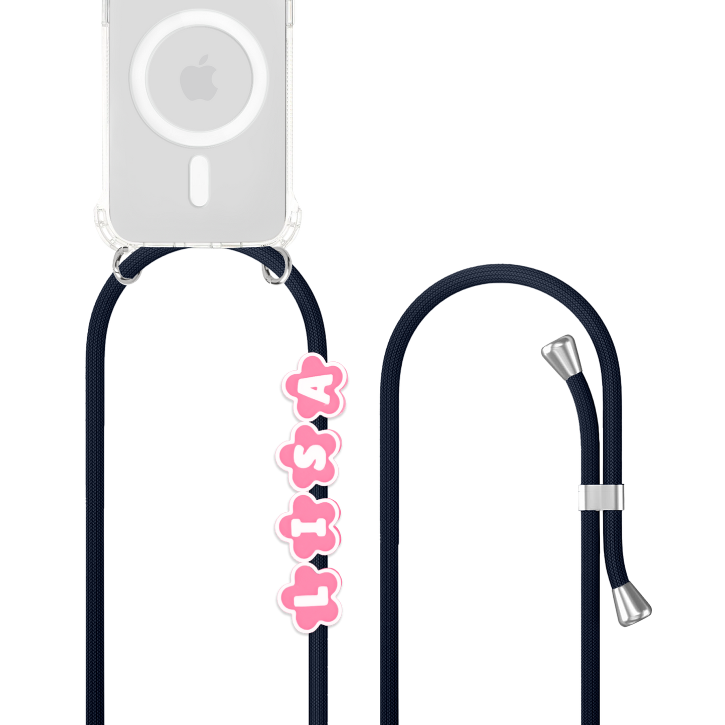 Beads Nylon Sling - Flower Sakura Blush