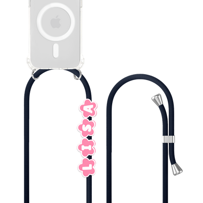 Beads Nylon Sling - Flower Sakura Blush
