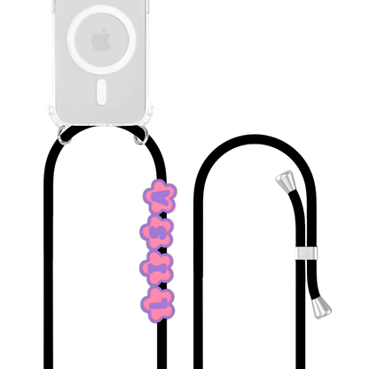 Beads Nylon Sling - Flower Berry Blossom