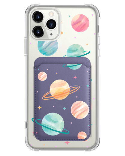 iPhone Magnetic Wallet Case - Planetarium 1.0