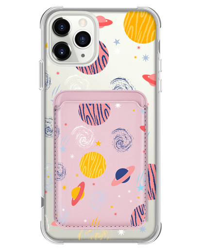 iPhone Magnetic Wallet Case - Planetarium 2.0