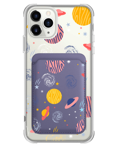 iPhone Magnetic Wallet Case - Planetarium 2.0