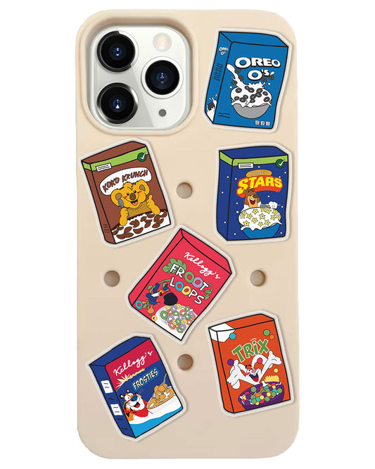 iPhone Plug and Play Case - Cereal Boxes