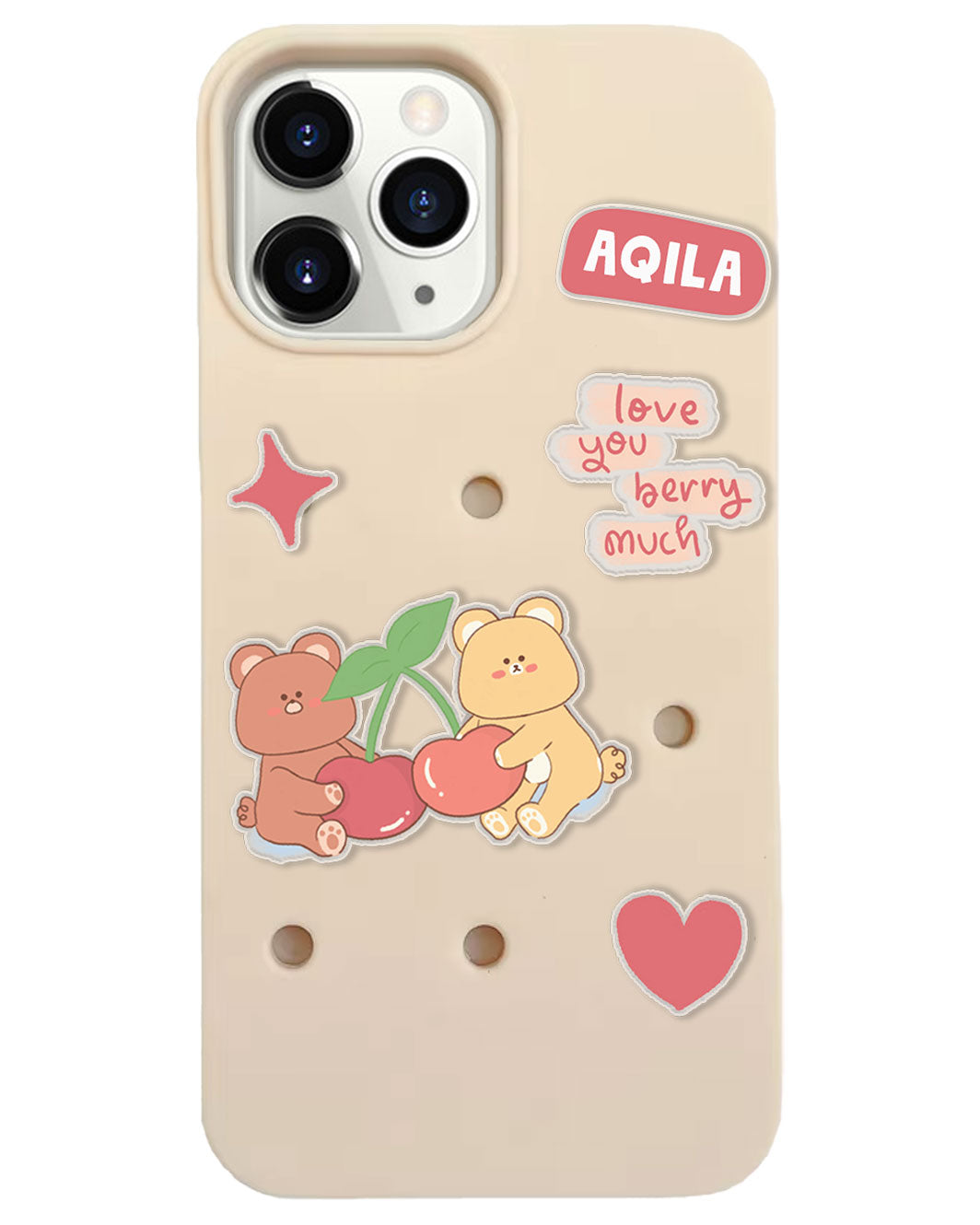 iPhone Plug and Play Case - Cherry Bear