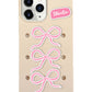 iPhone Plug and Play Case - Coquette Triple Bow