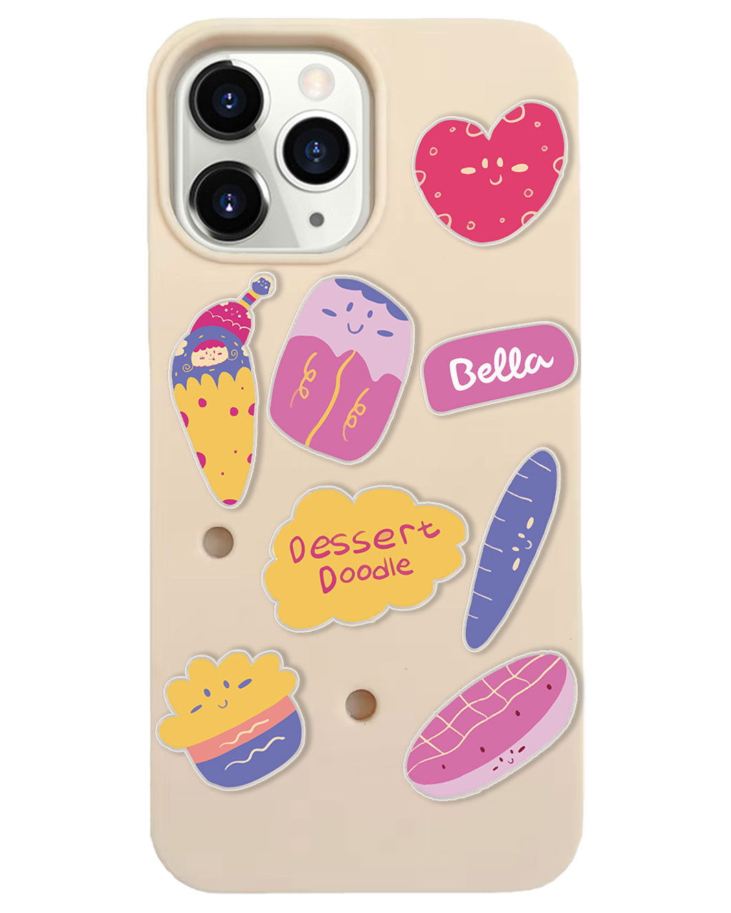 iPhone Plug and Play Case - Dessert Doodle