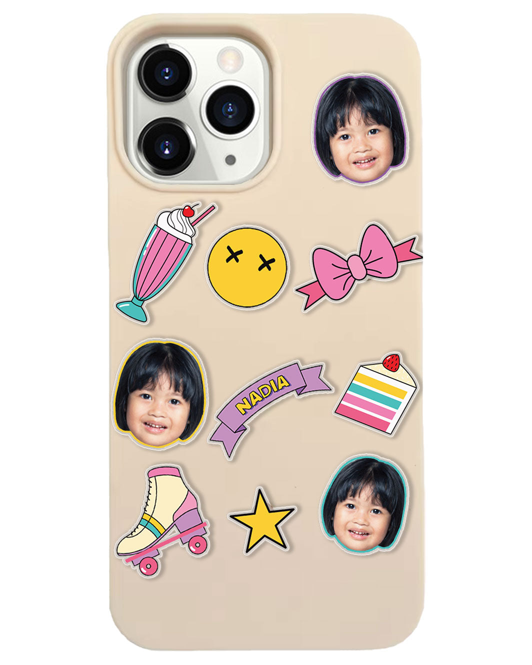 iPhone Plug and Play Case - Face Grid Comic