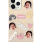 iPhone Plug and Play Case - Face Grid Kitty