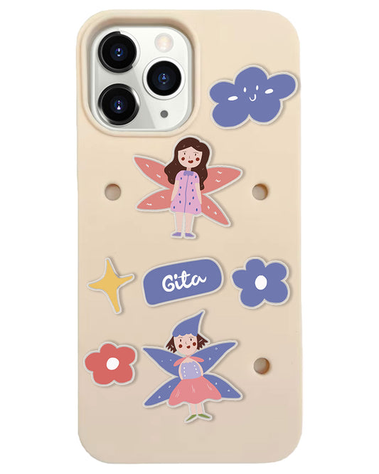 iPhone Plug and Play Case - Fairy Pattern