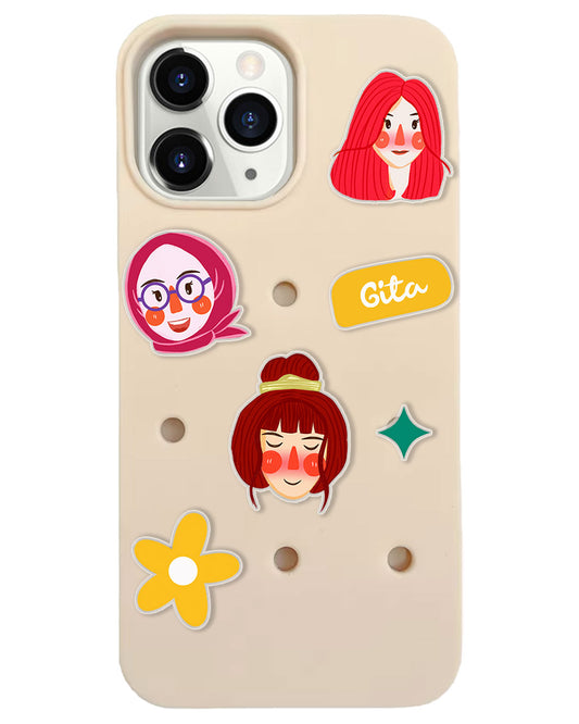 iPhone Plug and Play Case - Lovely Faces