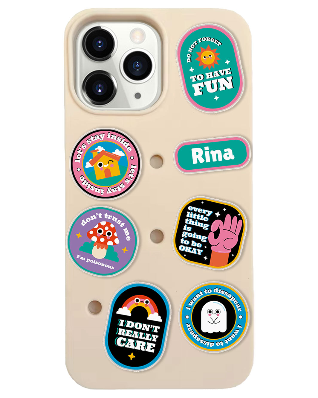 iPhone Plug and Play Case - Monster Sticker Pack