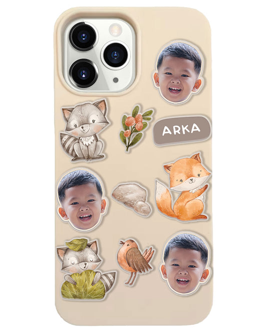 iPhone Plug and Play Case - Racoon & Friends