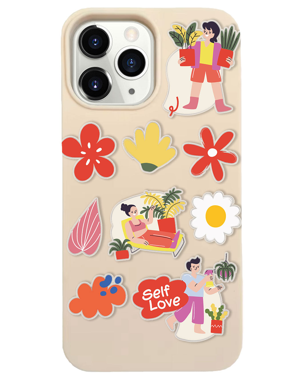 iPhone Plug and Play Case - Self Love Sticker Pack 1.0