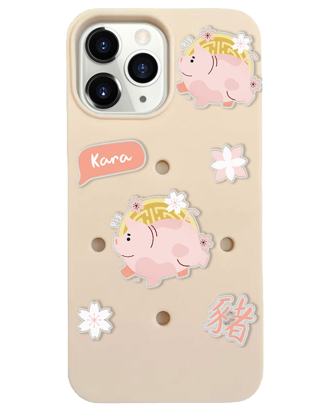 iPhone Plug and Play Case - Pig (Chinese Zodiac / Shio)