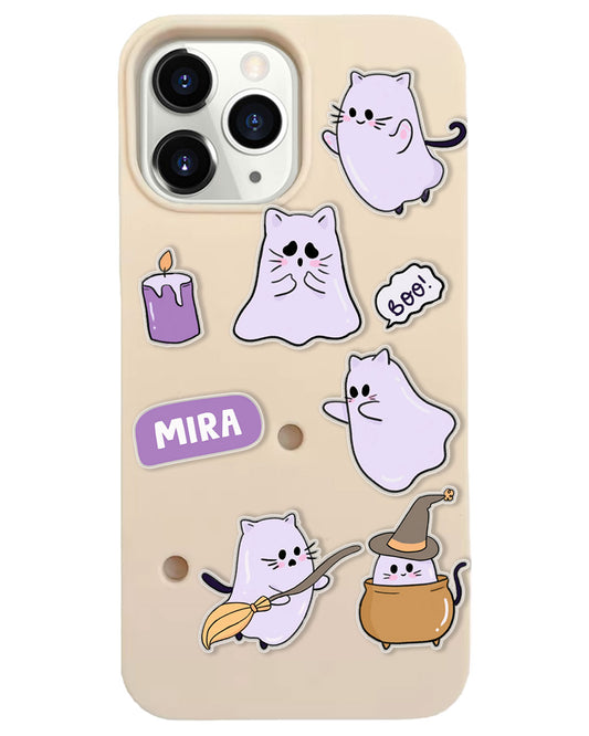 iPhone Plug and Play Case - Spooky Cat