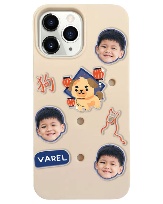 iPhone Plug and Play Case - Dog (Chinese Zodiac / Shio)