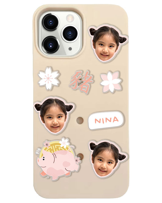 iPhone Plug and Play Case - Pig (Chinese Zodiac / Shio)