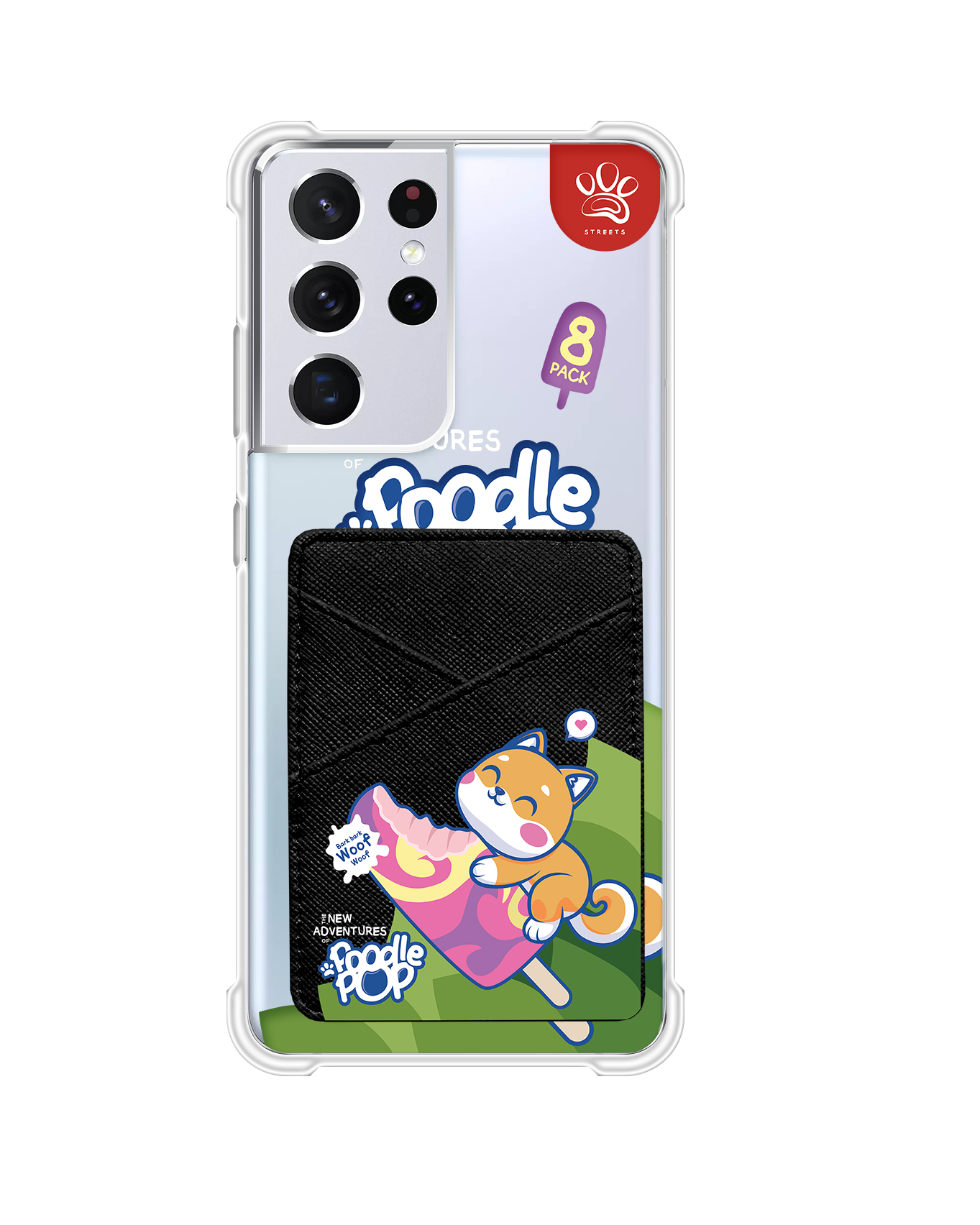 Android Phone Wallet Case - Poodle Pop