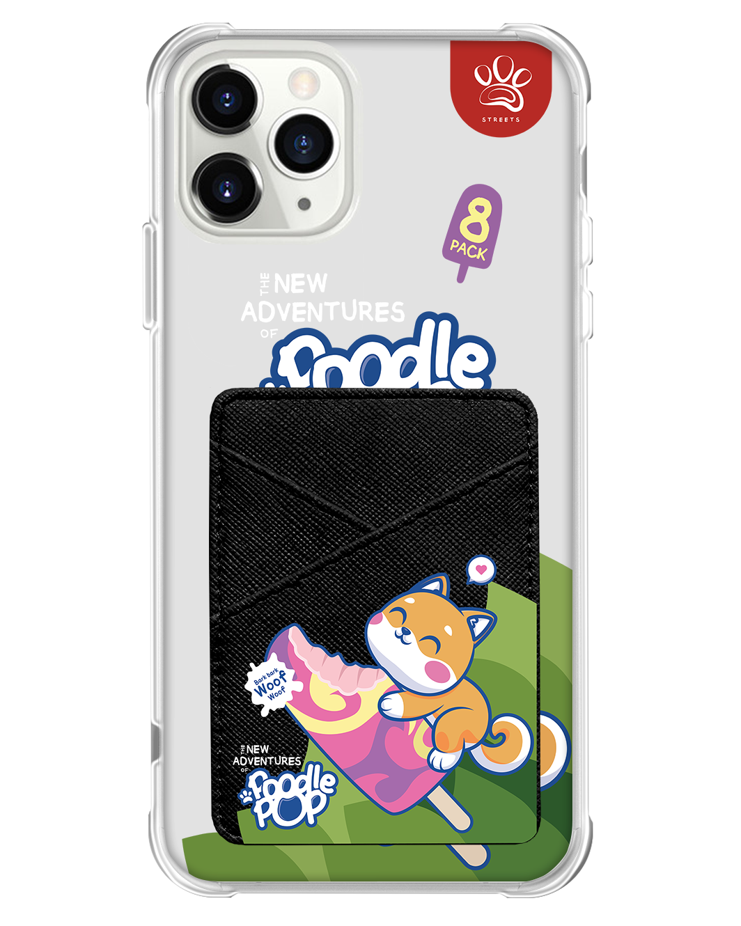 iPhone Phone Wallet Case - Poodle Pop