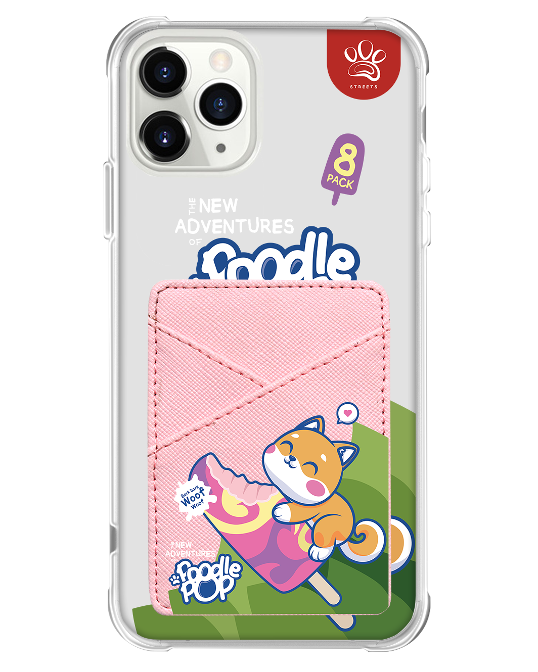 iPhone Phone Wallet Case - Poodle Pop