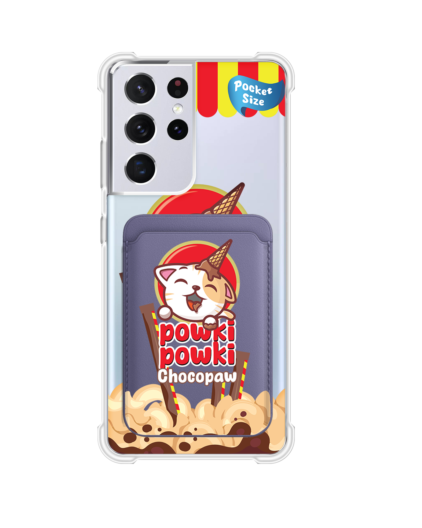 Android Magnetic Wallet Case - Powki Powki