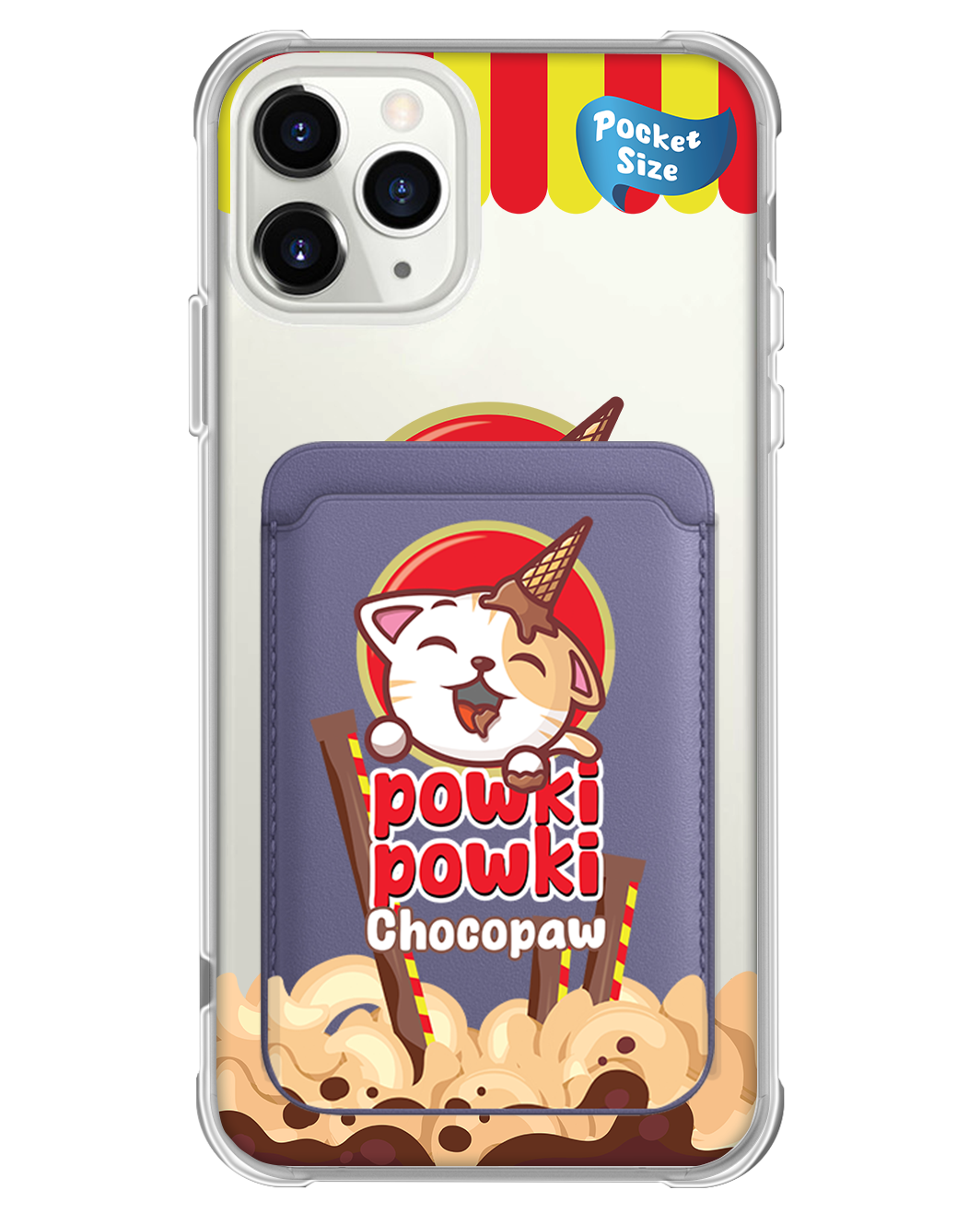 iPhone Magnetic Wallet Case - Powki Powki