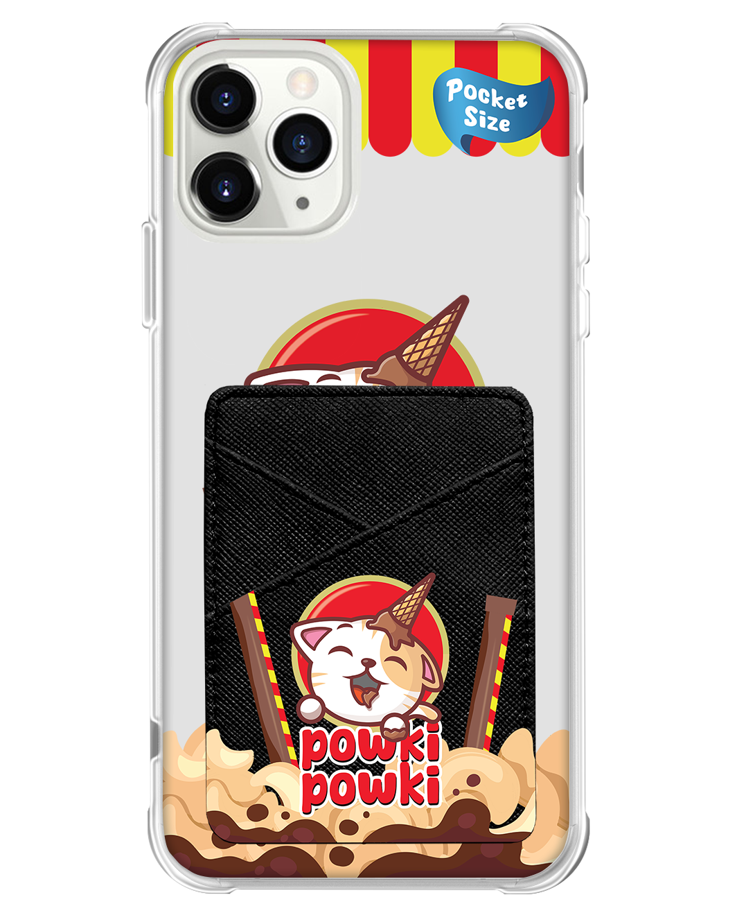 iPhone Phone Wallet Case - Powki Powki