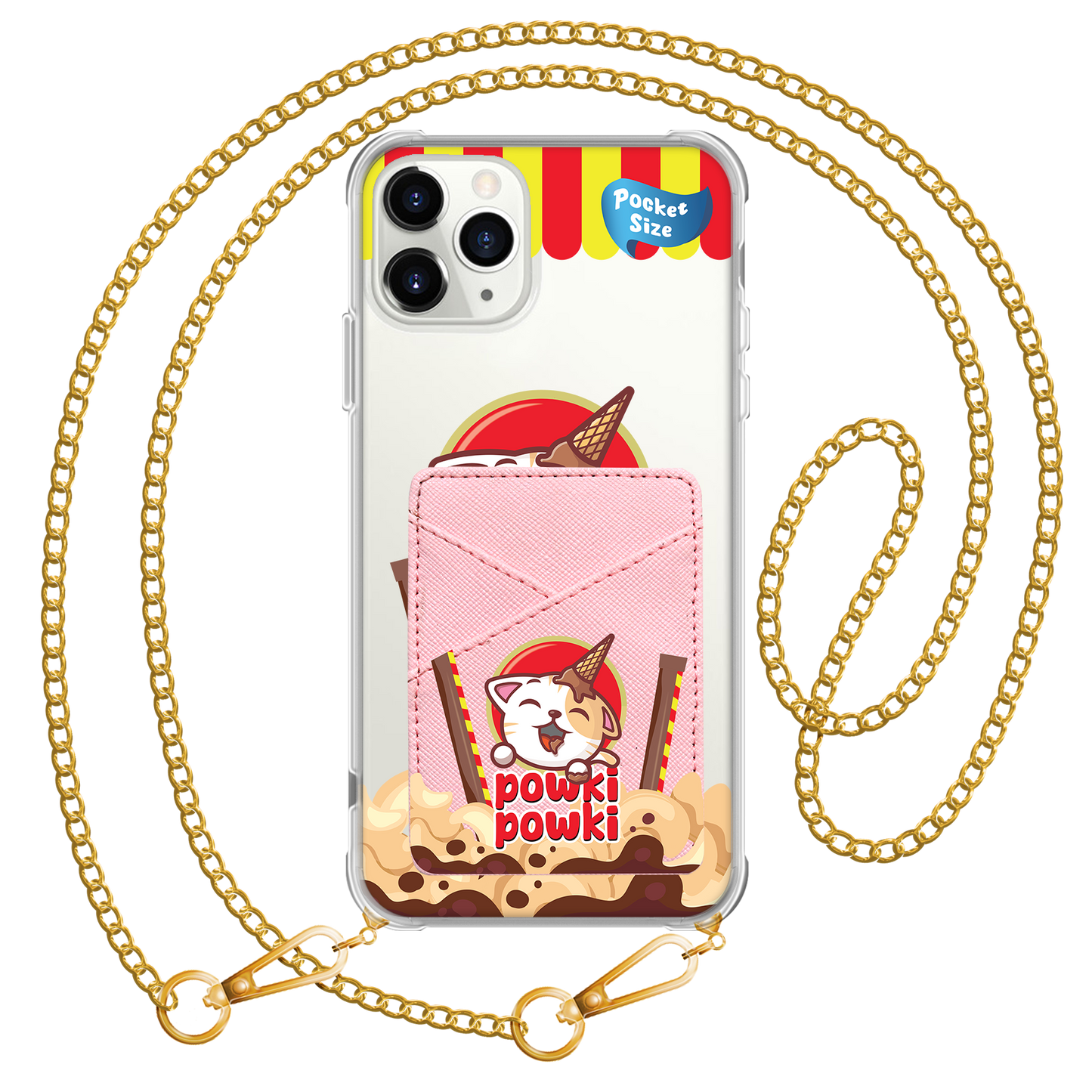 iPhone Phone Wallet Case - Powki Powki