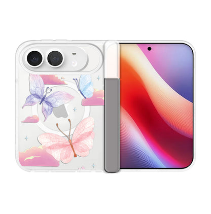 iPhone Standee Hinge - Butterfly & Clouds