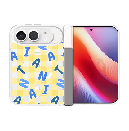 iPhone Standee Hinge - Checkered Monogram 3.0