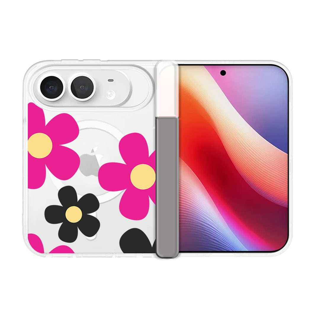 iPhone Standee Hinge - Daisy Hot Pink