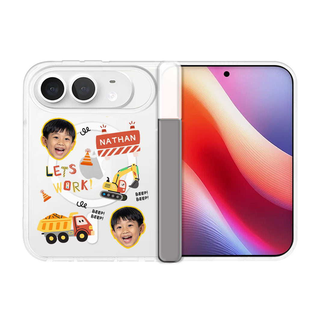 iPhone Standee Hinge - Face Grid Contruction