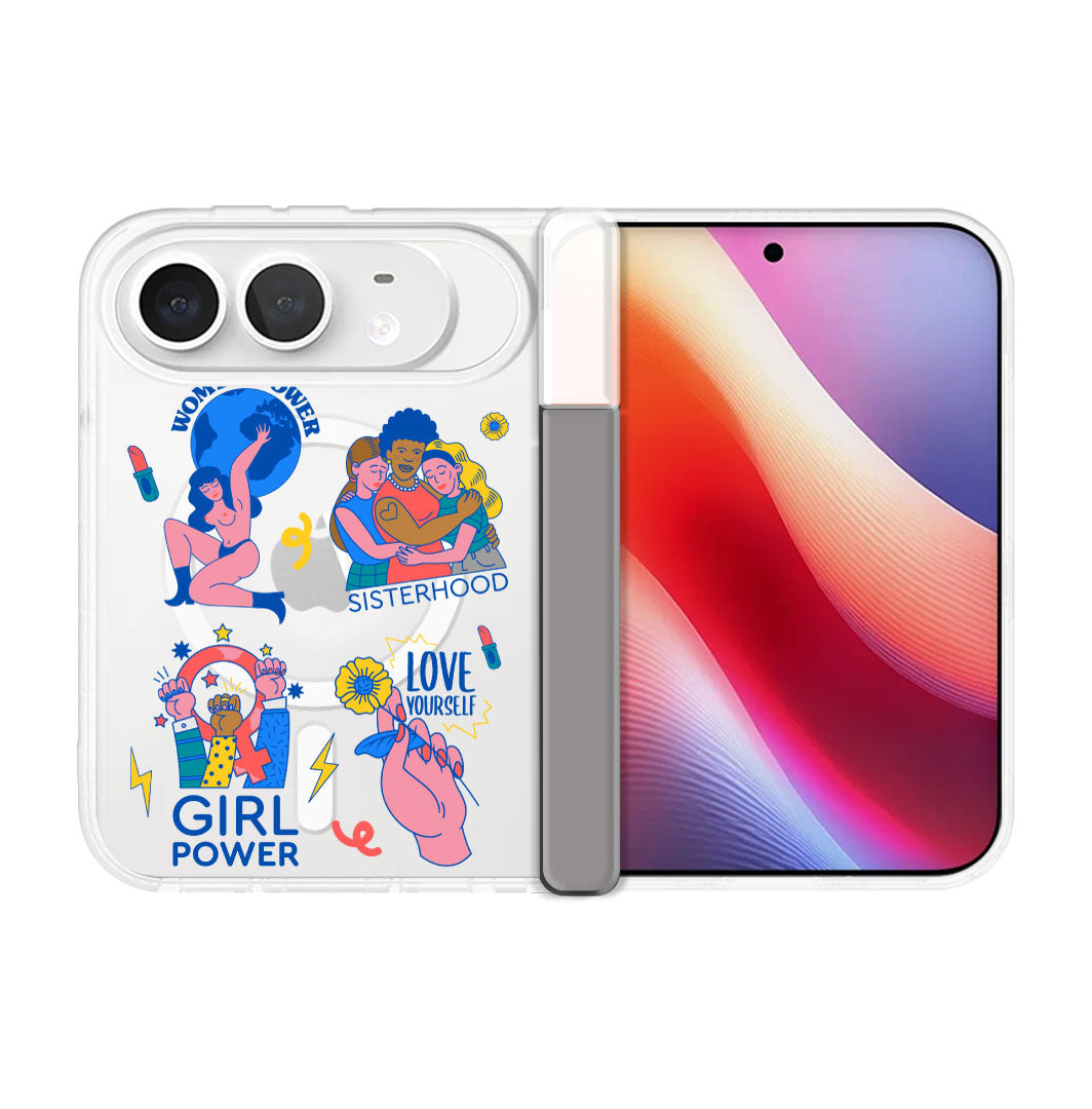 iPhone Standee Hinge - Girl Power 2.0