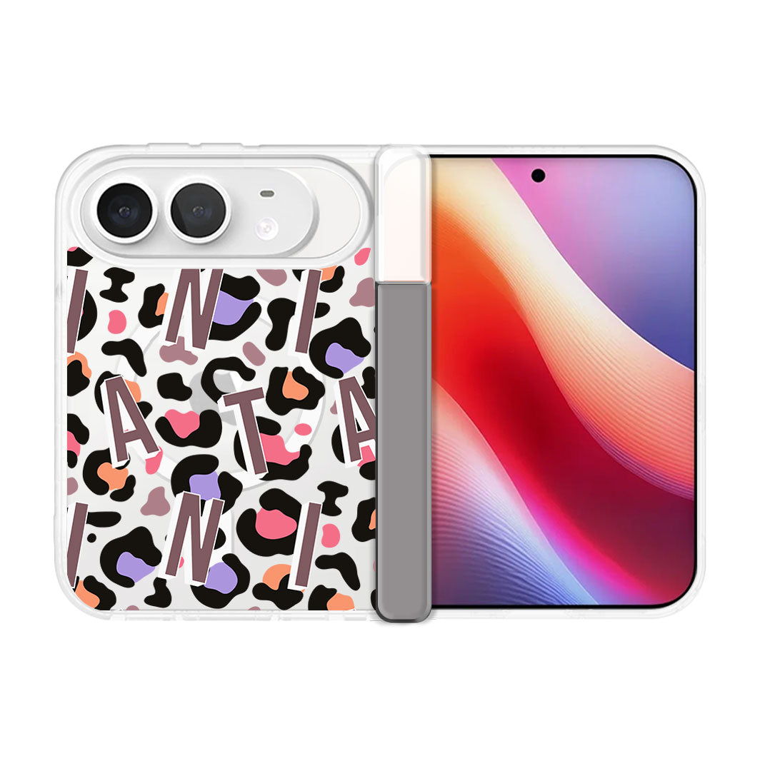 iPhone Standee Hinge - Leopard Monogram 5.0